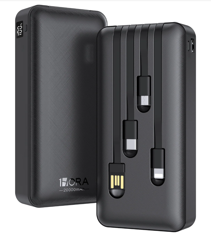 Batería Portátil Recargable de 20 000 mAh