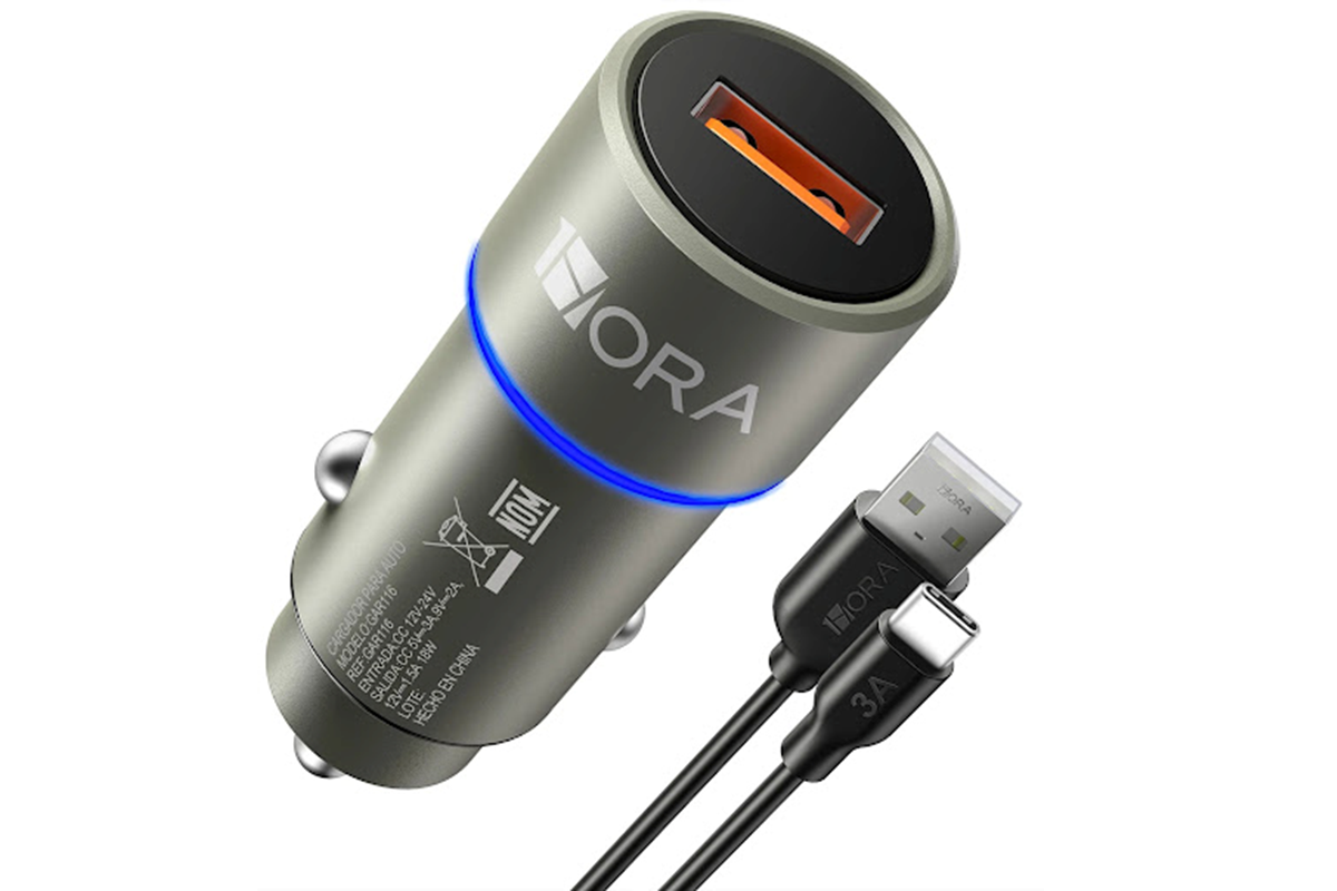 Cargador Para Auto de 3A