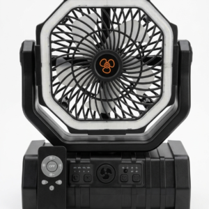 Ventilador Recargable Multifunción F6 (Con Batería de 20.000 mAh)