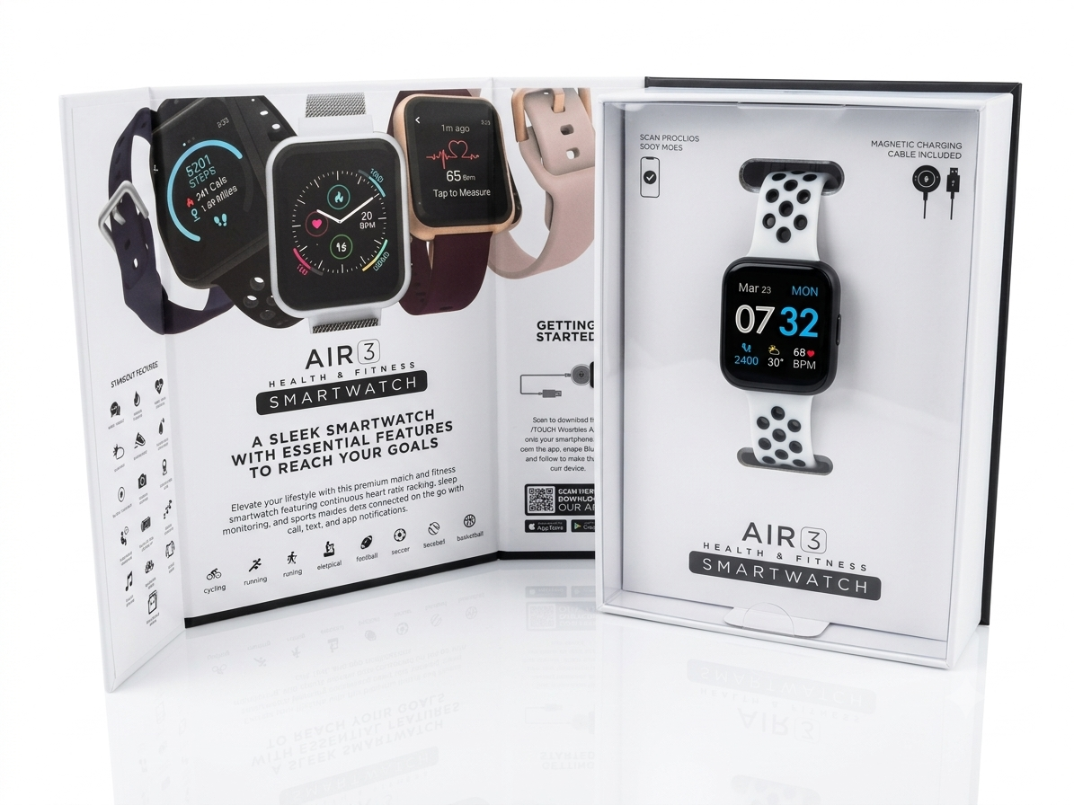 AIR 3 Health & Fitness Smartwatch